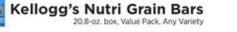 ShopRite Nutri grain bars offer