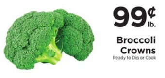 ShopRite Broccoli crowns offer