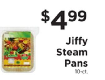 ShopRite Steam pans offer