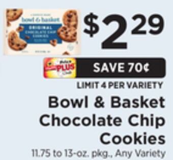 ShopRite Chocolate chip cookies offer
