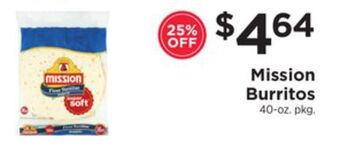 ShopRite Burritos offer