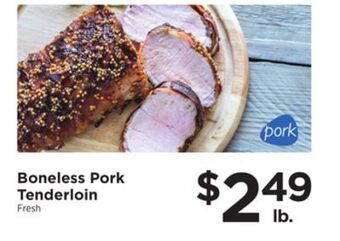 ShopRite Boneless pork tenderloin offer