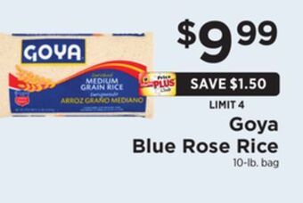 ShopRite Blue rose rice offer