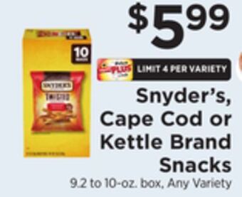 ShopRite Snacks offer