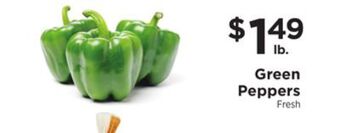 ShopRite Green peppers offer