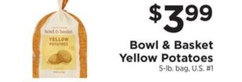 ShopRite Yellow potatoes offer