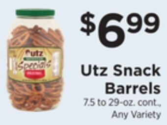 ShopRite Snack barrels offer