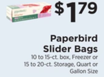 ShopRite Slider bags offer