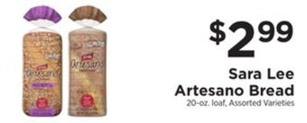 ShopRite Artesano bread offer