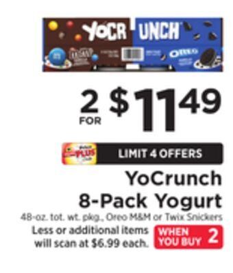 ShopRite 8-pack yogurt offer