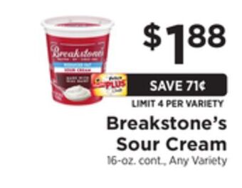 ShopRite Sour cream offer