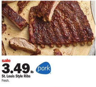 Meijer St. louis style ribs offer