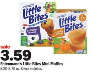 Meijer Entenmann's little bites mini muffins offer
