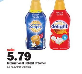 Meijer International delight creamer offer