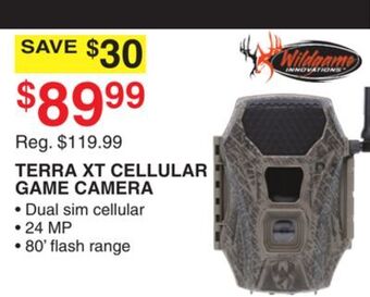 Dunham's Sports Wildgame terra xt cellular game camera offer