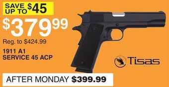 Dunham's Sports Tisas 1911 a1 service 45 acp offer