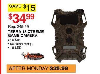 Dunham's Sports Wildgame terra 18 xtreme game camera offer