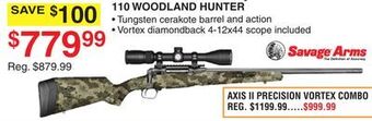 Dunham's Sports Savage arms 110 woodland hunter offer