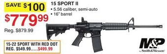 Dunham's Sports M&p 15 sport ii offer