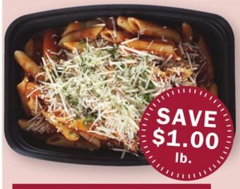 Heinen's Penne with meat sauce offer