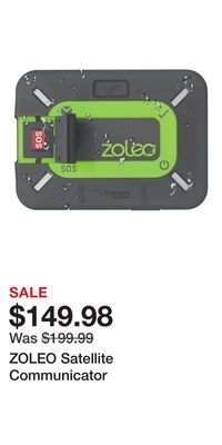 Cabela's Zoleo satellite communicator offer
