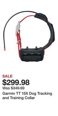 Cabela's Garmin tt 15x dog tracking and training collar offer