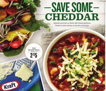 Lowes Foods Kraft Shredded Cheese offer