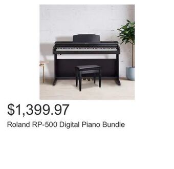 Costco Roland rp-500 digital piano bundle offer