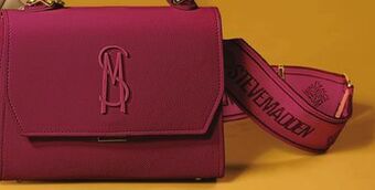 Macy's Steve madden blattuca logo plaque crossbody bag offer