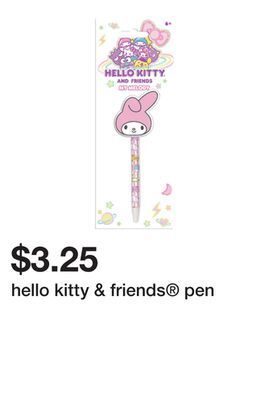Five Below Hello kitty & friends pen offer