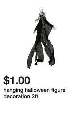 Five Below Hanging halloween figure decoration 2ft offer