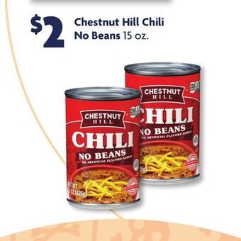 Family Dollar Chestnut hill chili no beans offer