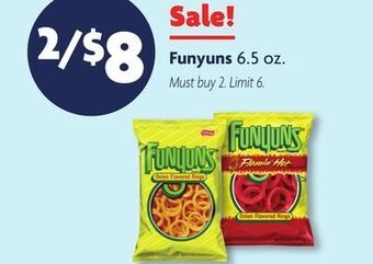 Family Dollar Funyuns offer