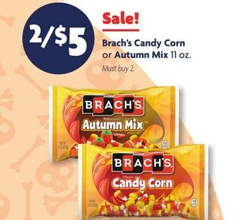 Family Dollar Brach's candy corn or autumn mix offer