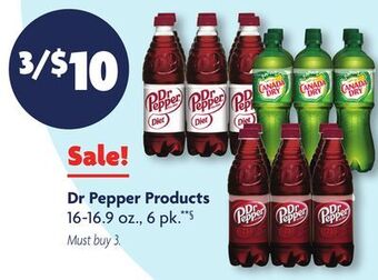 Family Dollar Dr pepper products offer