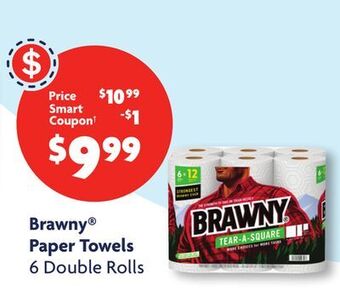 Family Dollar Brawny paper towels offer