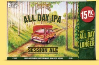 Target Founders 12- or 15-pk. beer offer