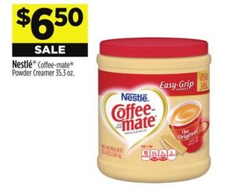 Dollar General Nestle coffee-mate powder creamer offer