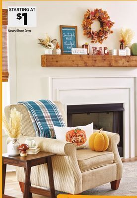 Dollar General Harvest home decor offer