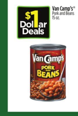 Dollar General Van camp's pork and beans offer