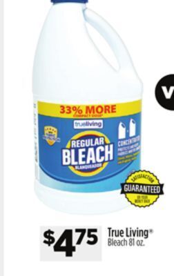 Dollar General True living bleach offer