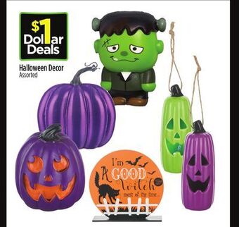 Dollar General Halloween decor offer
