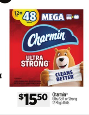 Dollar General Charmin ultra soft or strong offer