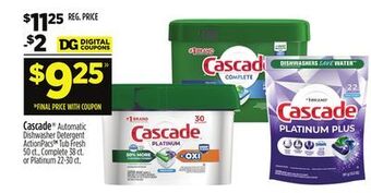 Dollar General Cascade offer