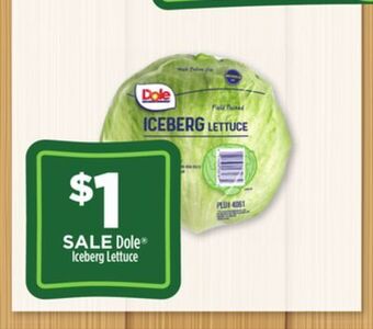 Dollar General Dole iceberg lettuce offer