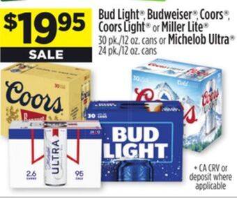 Dollar General Bud light , budweiser , coors , coorslight or miller lite or michelob ultra offer