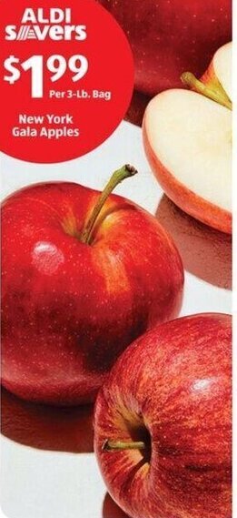 Aldi New York Gala Apples offer