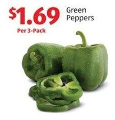 Aldi Green Peppers offer
