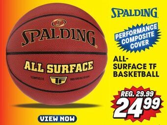 Big 5 Spalding all-surface tf basketball offer