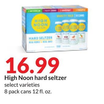Hy-Vee High noon hard seltzer offer
